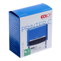 Оснастка для штампа автоматическая COLOP Printer Сompact 50, 30 x 69 мм, корпус чёрный