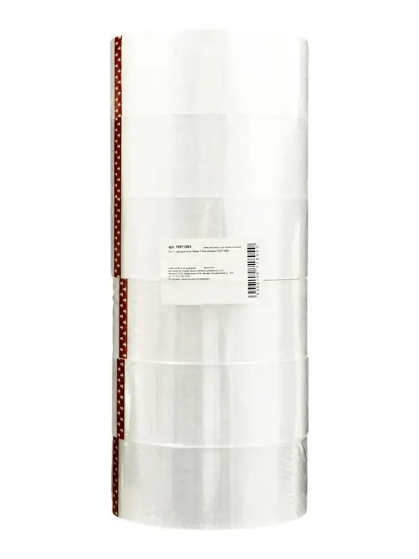 Скотч прозрачный 48 мм 150 м 40 мкм