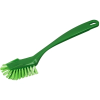 Щетка для мытья посуды FBK полужесткая 255х28мм зеленая 10463-5