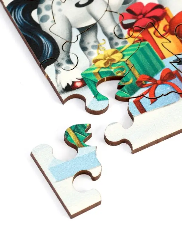 Лесная мастерская Пазл фигурный  Лесная мастерская Пазл фигурный "Зимние игры"