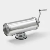 Шприц колбасный, 2.5 кг, 34&times;12&times;15 см, 2 насадки, нержавеющая сталь