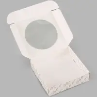 Коробка подарочная самосборная с окном Only for you, 11.5&times;11.5&times;3 см