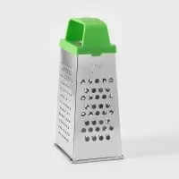 Тёрка КВАРЦ &laquo;Универсал&raquo;, 4 грани, 11&times;8.5&times;22 см, металл, МИКС