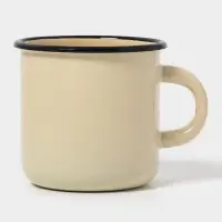 Кружка 0.25л (слоновая)Без декора