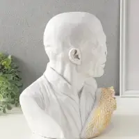 Копилка для денег &laquo;Волан-де-Морт&raquo; 31&times;27&times;23 см, белый с золотом