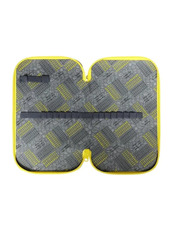 Пенал школьный, 2 секции, 12.5&times;20.5&times;4 см &laquo;Маска&raquo;