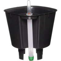 Горшок цветочный с автополивом КОМФОРТ 3л белый ПИ-21-9ТХ