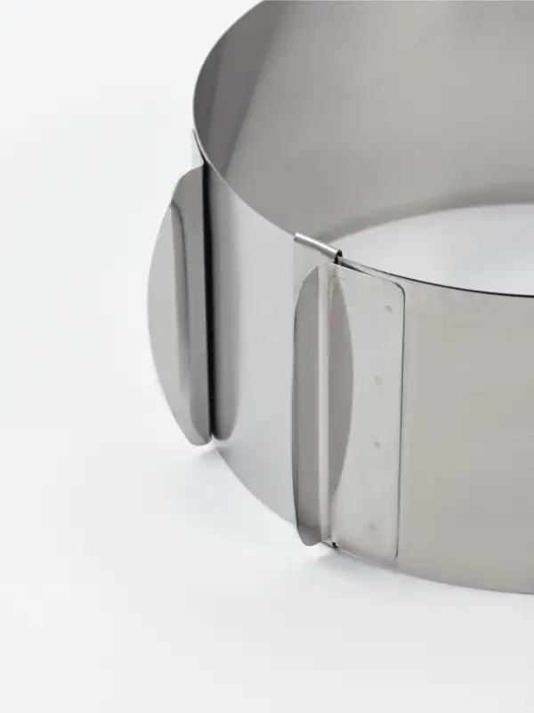 Форма для выпечки с регулировкой размера Доляна, d=16-20 см, h=8 см нержавеющая сталь