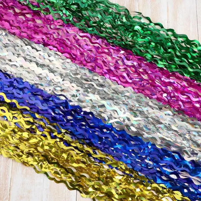 Дождик новогодний «Зимнее волшебство. Кудри», L - 140 см, МИКС Дождик новогодний «Зимнее волшебство. Кудри», L - 140 см, МИКС