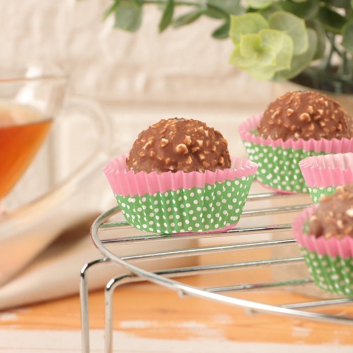 Форма для выпечки "Сердце", 3,5 х 2 см набор 300шт 7011029