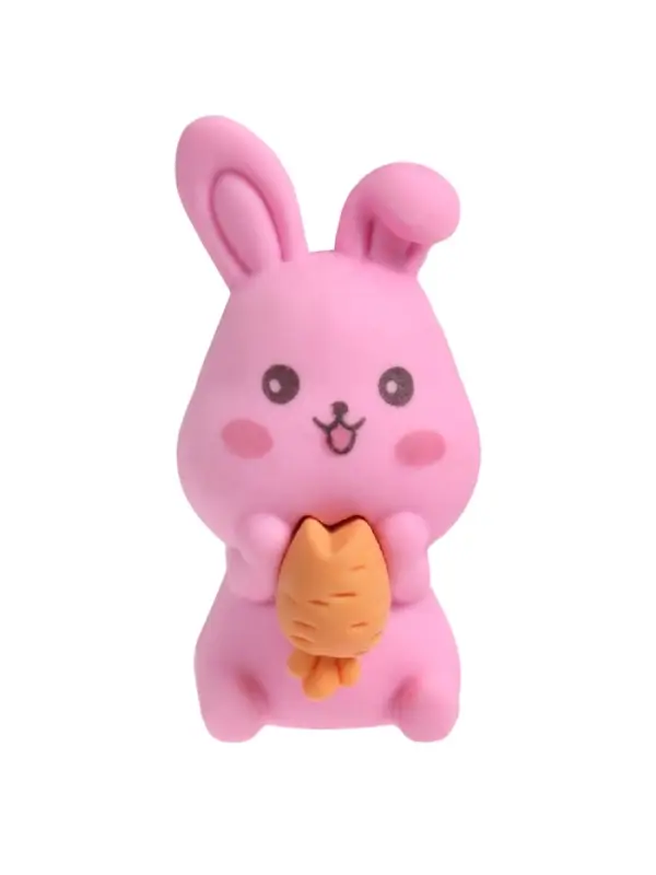 Ластик фигурный &laquo;Зайка&raquo;, МИКС