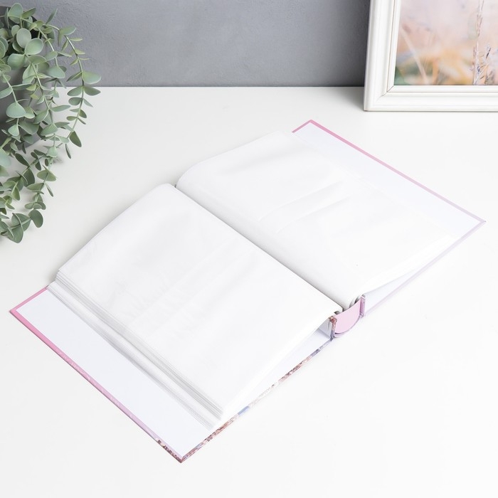 Фотоальбом на 200 фото 10х15 см Фотоальбом на 200 фото 10х15 см "Олени с цветочными рогами" в коробке МИКС 26,5х20,5х5,5 см 786747