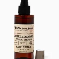 Мист парфюмированный спрей для тела VEGAN.Love.Studio Cherry, Almond, Tonka Bean, 150 мл