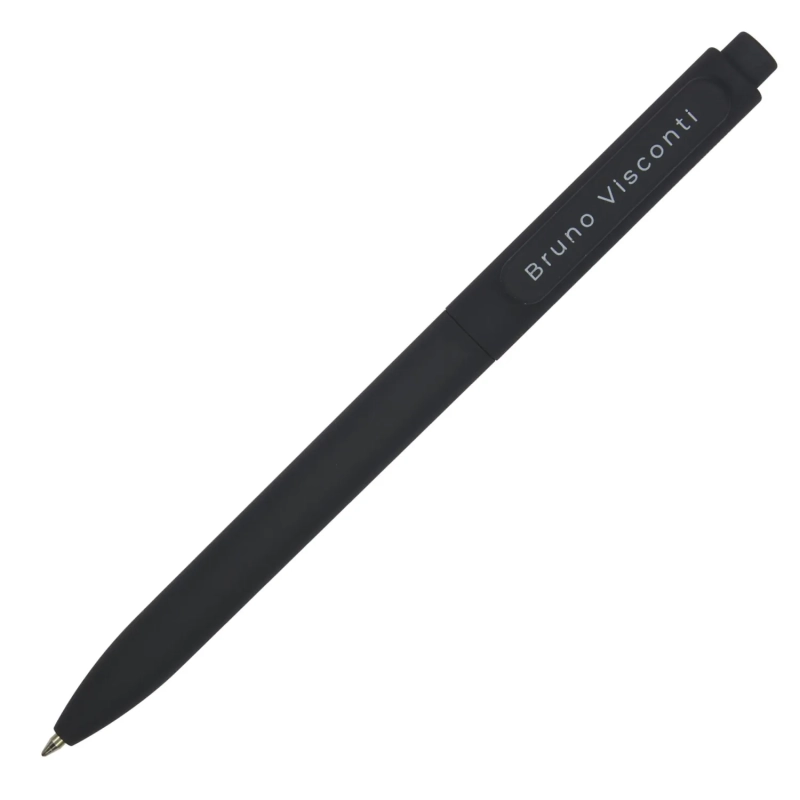 Ручка шариковая автомат. SoftClick.Black 0.7мм синяя 20-0102