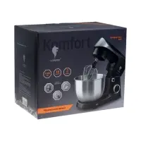 Миксер планетарный Leonord LE-1778, 1500 Вт, 10 скоростей, 3 насадки, чаша 3 л, белый