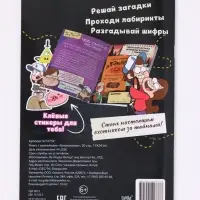 Книга с наклейками &laquo;Головоломки&raquo;, 20 стр., 17&times;24 см