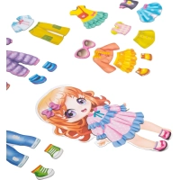 Игра магнитная Одевашки. Карина Магнитные истории,05314