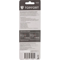 Нож универсальный Topfort 18 мм пластиковый мет направл