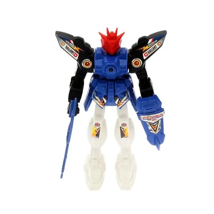 Фигурка робот «Воин» со световым эффектом, работает от батареек