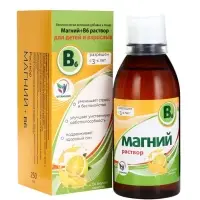 Магний + B6 Vitamuno раствор для взрослых и детей, 250 мл