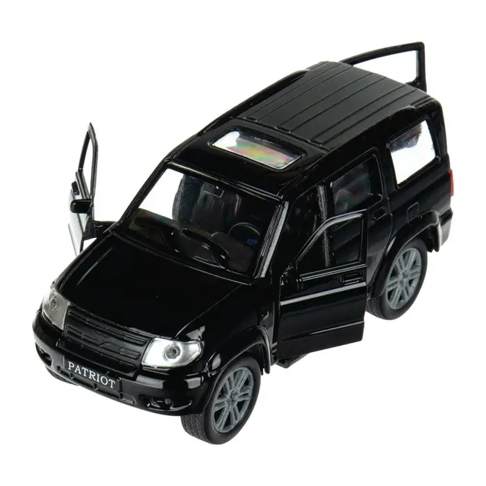 Машина металлическая UAZ Patriot 12 см, черная
