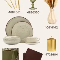 Тарелка Magistro Mediterana, d=21 см, фарфор, бежевая