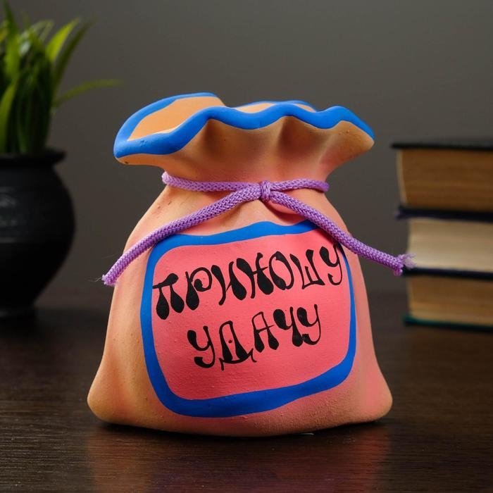 Копилка Копилка "Мешок", 8х11х12см, МИКС