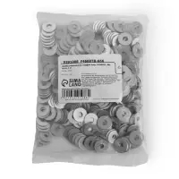 Шайба ТУНДРА, кузовная, увеличенная, DIN 9021, оцинкованная, М6, 1 кг