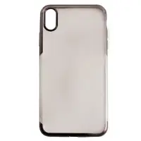 Чехол Iph XS Max Baseus Shining с рамкой черный