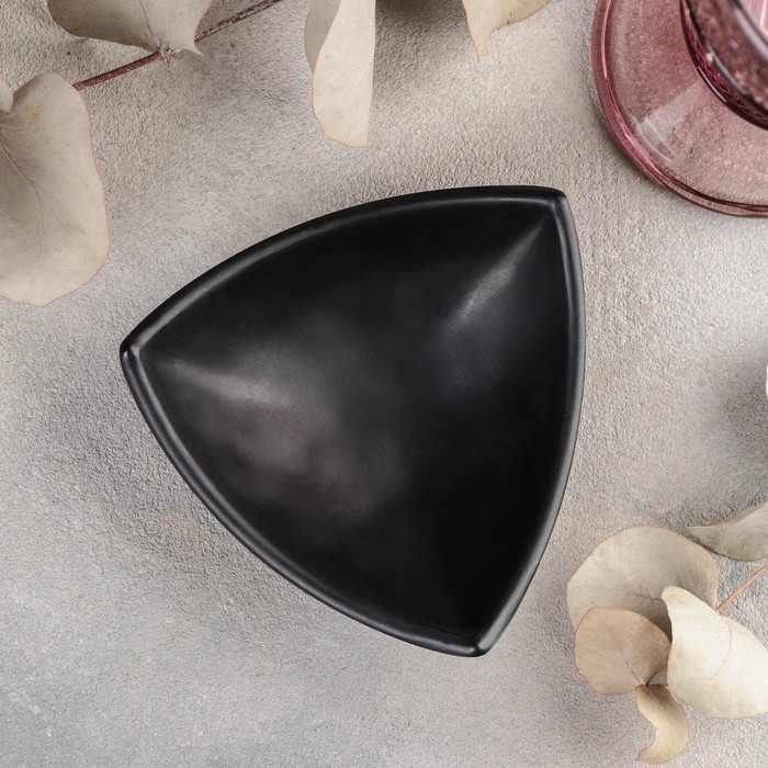 Соусник «Чёрный Восток», 90 мл, 10×10,5×4 см, цвет чёрный Соусник «Чёрный Восток», 90 мл, 10×10,5×4 см, цвет чёрный