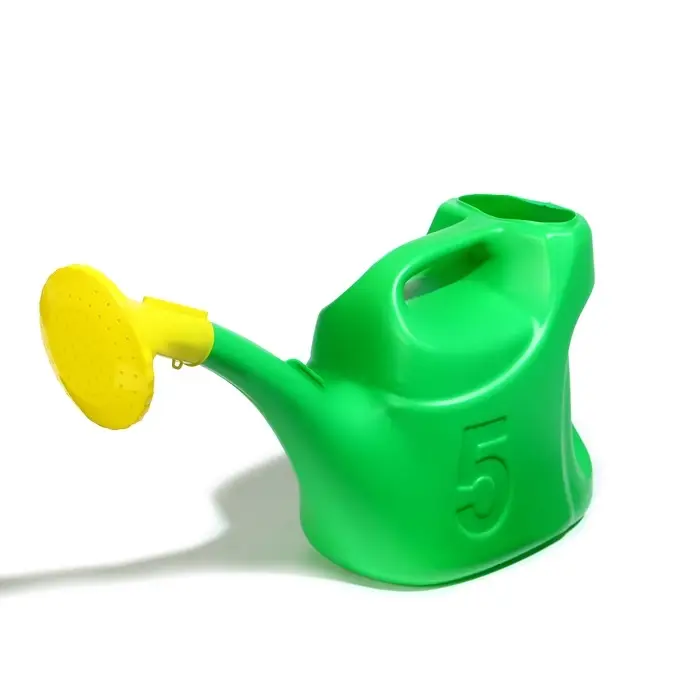 Лейка, 5 л, с рассеивателем, носик d=30 мм, цвет МИКС