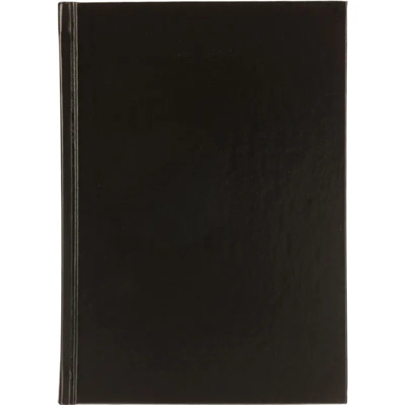 Ежедневник недатированный черный,А5,145х205мм,136л,Ideal 3-122/03