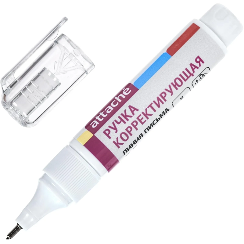 Корректирующий карандаш 8мл ATTACHE, шариковый наконечник 84034