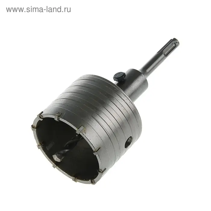 Коронка буровая в сборе ТУНДРА, SDS-plus, М22&times;73 мм