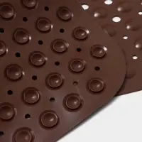 Коврик противоскользящий в ванну Доляна &laquo;Пузырьки&raquo;, на присосках, 39&times;101 см, МИКС