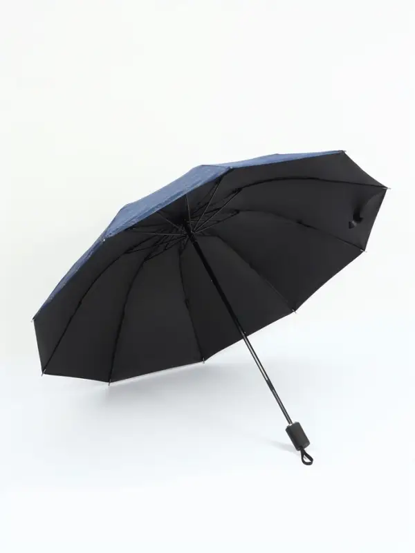 Зонт механический &laquo;Узор&raquo;, эпонж, 4 сложения, 10 спиц, R = 53/60 см, D=120 см, цвет МИКС