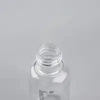 Бутылочка для хранения, с распылителем, со шкалой деления, 30 мл, цвет белый/прозрачный