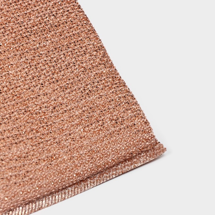 Набор губок скраберов с металлической нитью Доляна, 5 шт, 12,5×8,5×1,5 см Набор губок скраберов с металлической нитью Доляна, 5 шт, 12,5×8,5×1,5 см