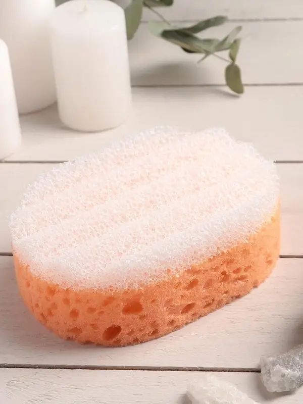 Губка для тела массажная «Эмоция», 13×8,5×5 см см, МИКС Губка для тела массажная «Эмоция», 13×8,5×5 см см, МИКС