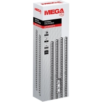 Пружины для переплета пластиковые  8мм белые 100шт/уп