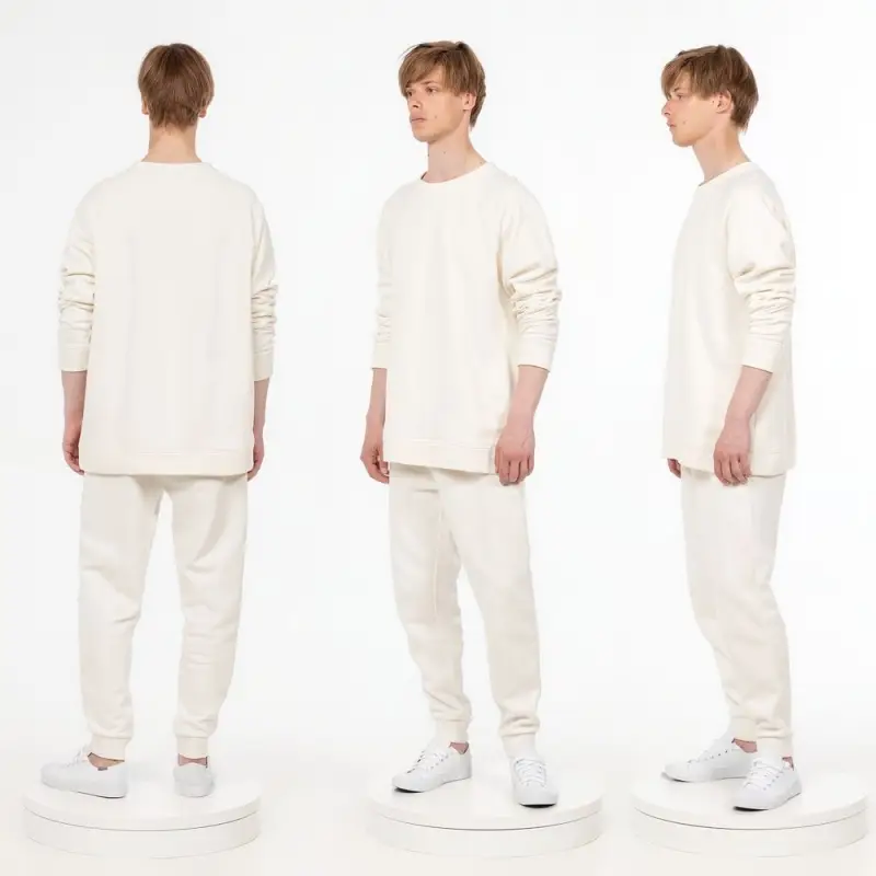 Свитшот унисекс S1, молочно-белый, размер XS/S Свитшот унисекс S1, молочно-белый, размер XS/S