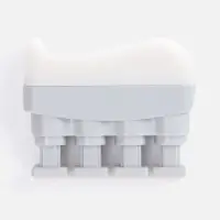 Эспандер кистевой FingerTap, серый с белым Эспандер кистевой FingerTap, серый с белым