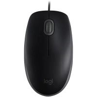 Мышь компьютерная Logitech M110 черная (910-005502/910-005490)