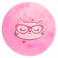 Мяч детский &laquo;Кошечка в очках&raquo;, d=22 см