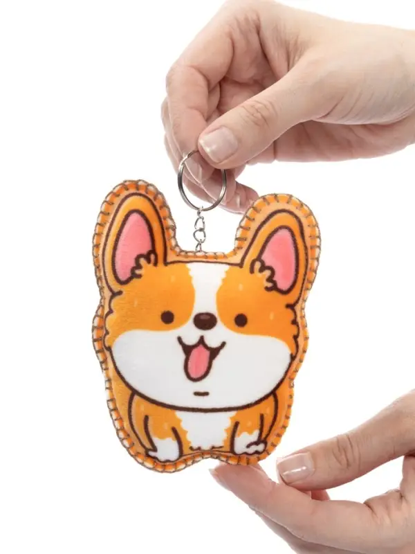 Игрушка брелок своими руками "Корги"