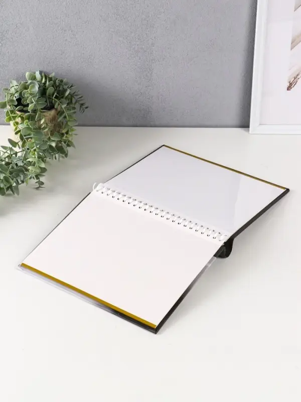 Фотоальбом 10 магнитных листов "Бабочка" 23X28см, пер-т внутр.спираль