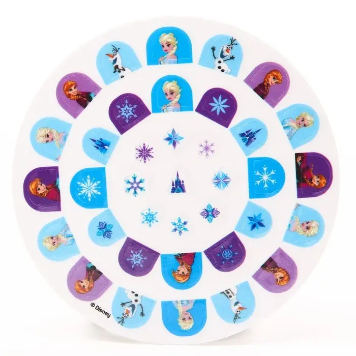 Наклейки для ногтей детские, Холодное сердце