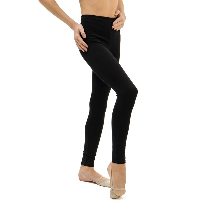 Лосины для гимнастики и танцев Grace Dance, р. 32, цвет чёрный Лосины для гимнастики и танцев Grace Dance, р. 32, цвет чёрный