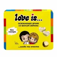 Освежающие конфеты Love is, со вкусом мяты в блистере, 10.8 г