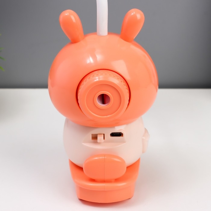 Ночник Ночник "Зайчик" LED 2Вт USB АКБ розовый 7,5х9,5х32 см RISALUX